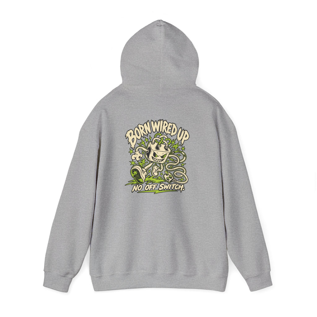 Born Wired Up Heavy Blend Hoodie | USA Edition