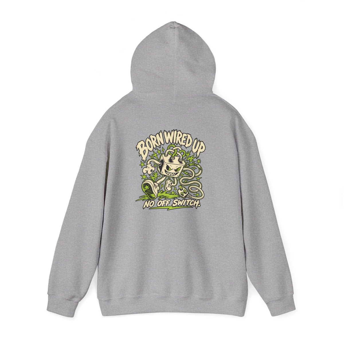 Born Wired Up Heavy Blend Hoodie | USA Edition