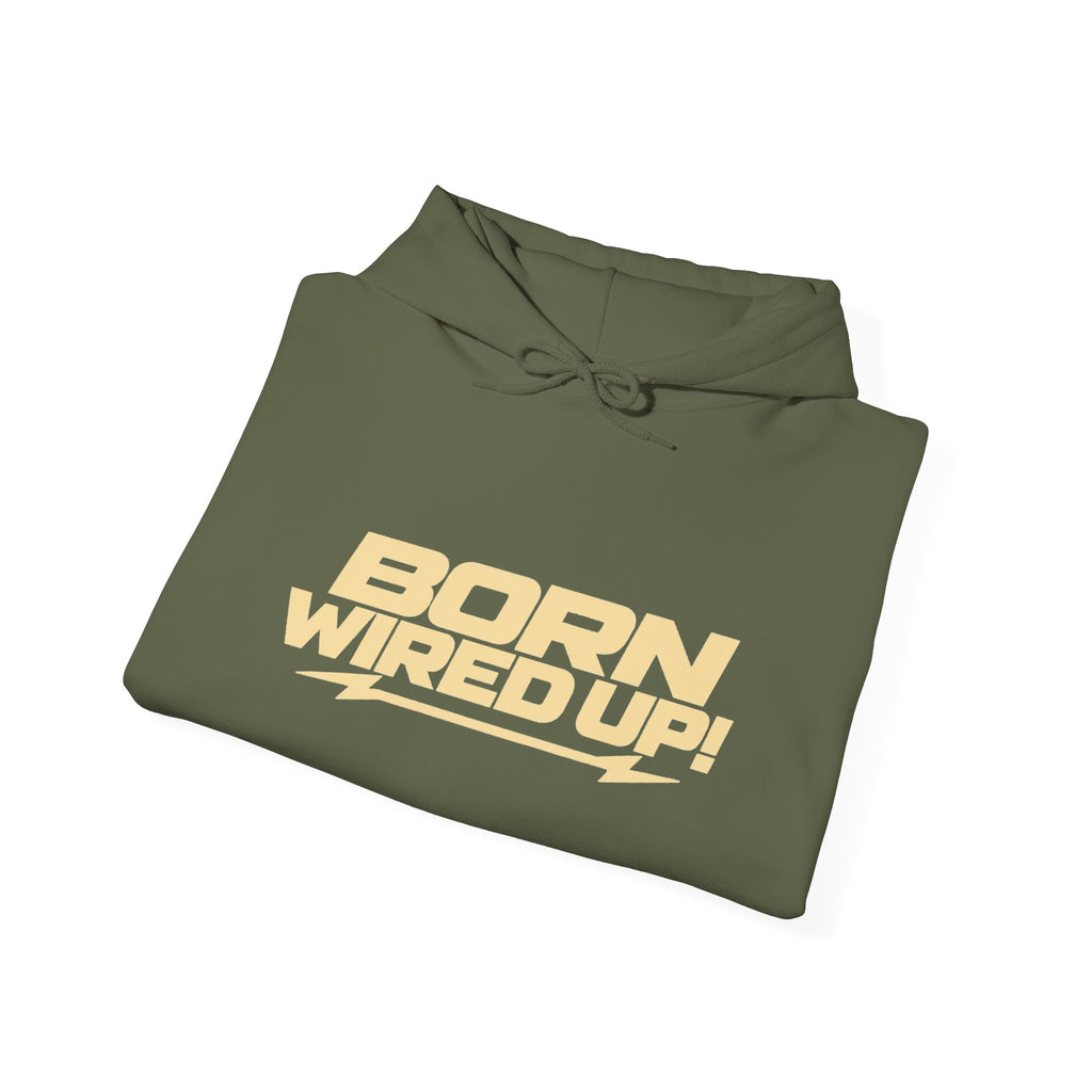 Born Wired Up Heavy Blend Hoodie | USA Edition