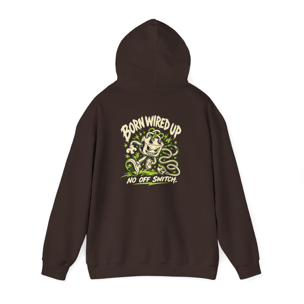Born Wired Up Heavy Blend Hoodie | USA Edition