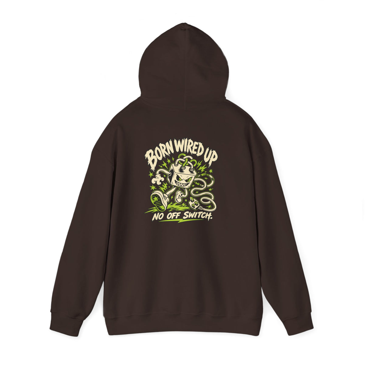 Born Wired Up Heavy Blend Hoodie | USA Edition