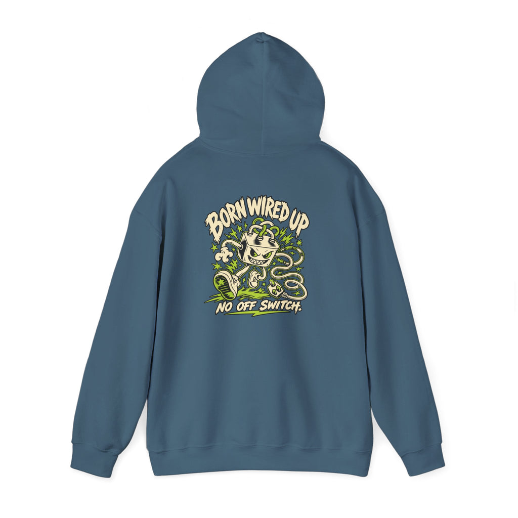 Born Wired Up Heavy Blend Hoodie | USA Edition