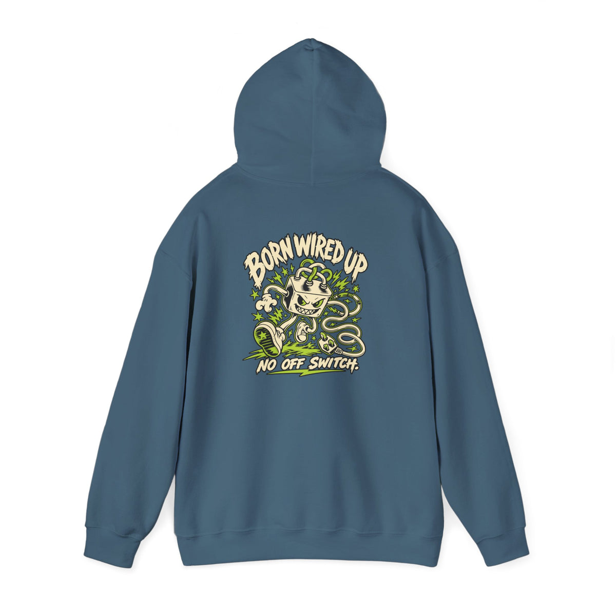 Born Wired Up Heavy Blend Hoodie | USA Edition