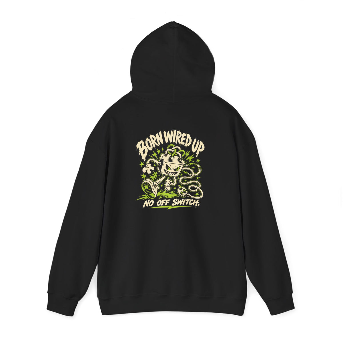 Born Wired Up Heavy Blend Hoodie | USA Edition