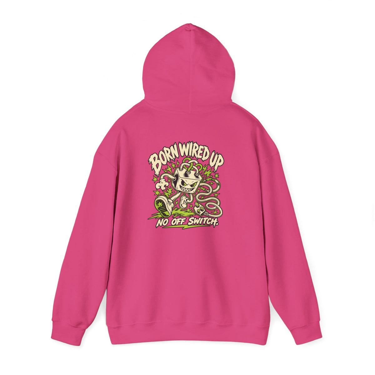 Born Wired Up Heavy Blend Hoodie | USA Edition