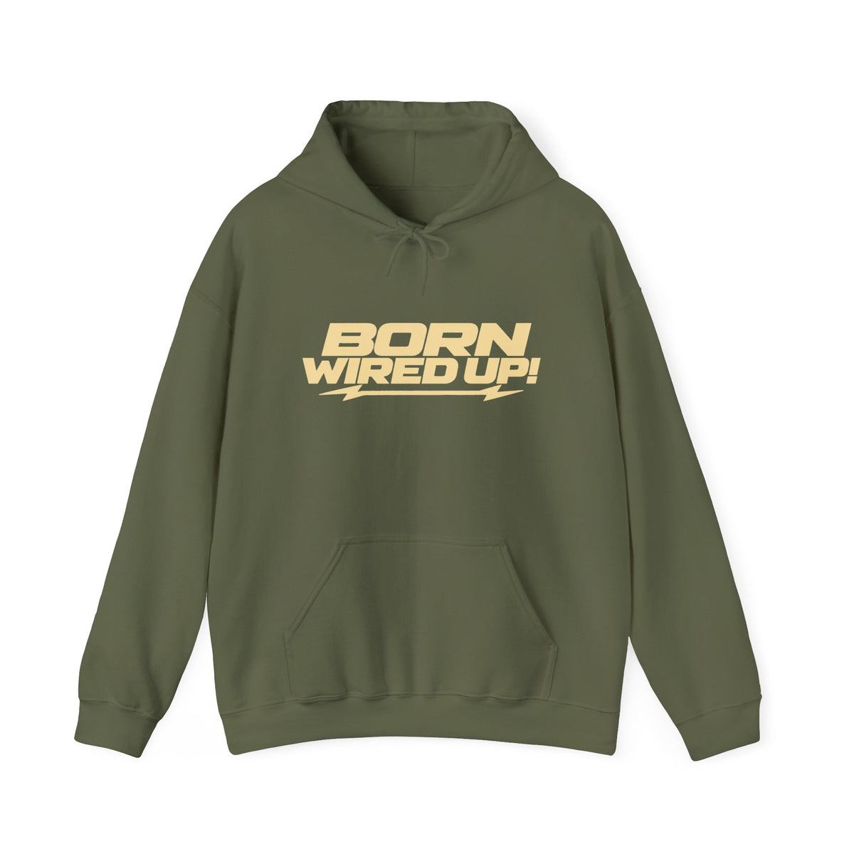 Born Wired Up Heavy Blend Hoodie | USA Edition