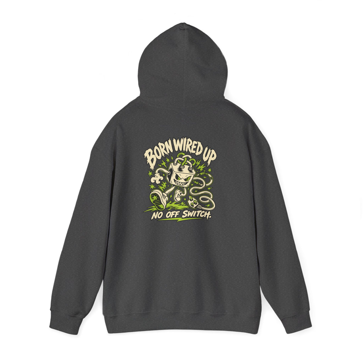 Born Wired Up Heavy Blend Hoodie | USA Edition