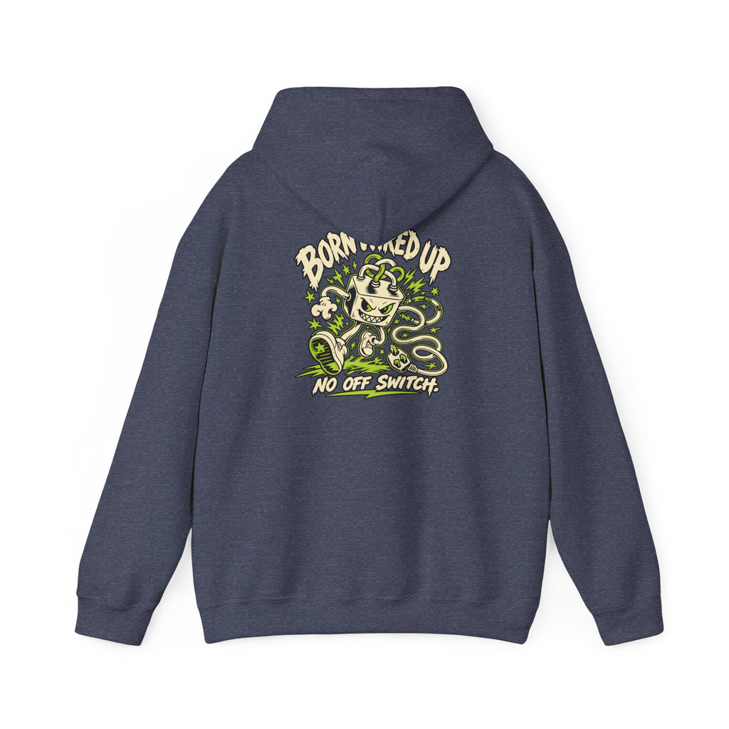 Born Wired Up Heavy Blend Hoodie | USA Edition