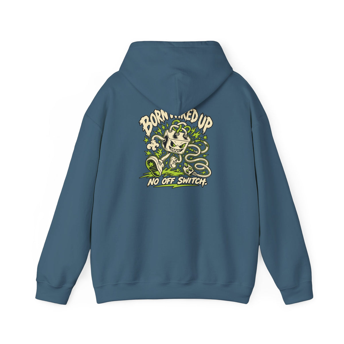 Born Wired Up Heavy Blend Hoodie | USA Edition