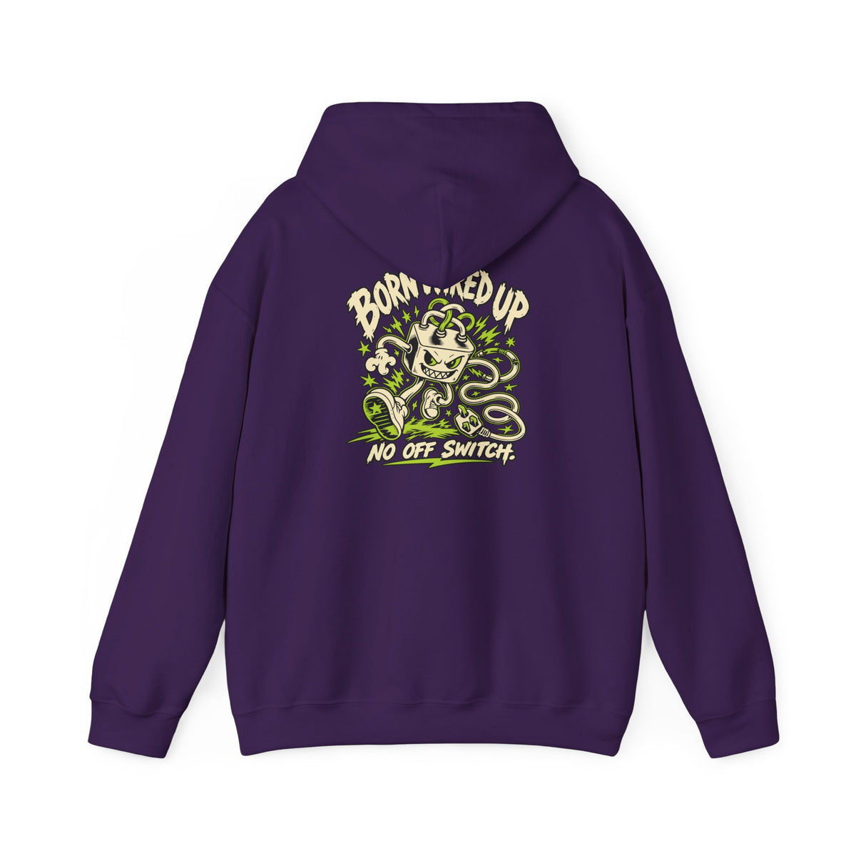 Born Wired Up Heavy Blend Hoodie | USA Edition