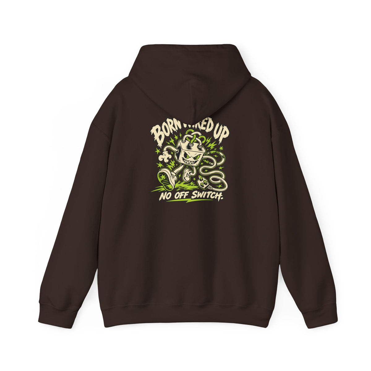 Born Wired Up Heavy Blend Hoodie | USA Edition