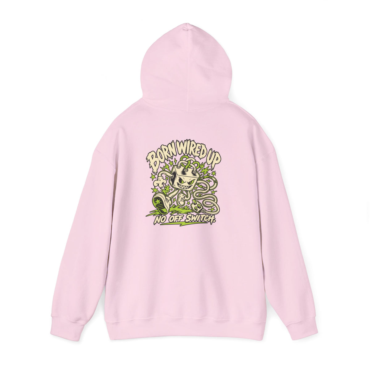 Born Wired Up Heavy Blend Hoodie | USA Edition