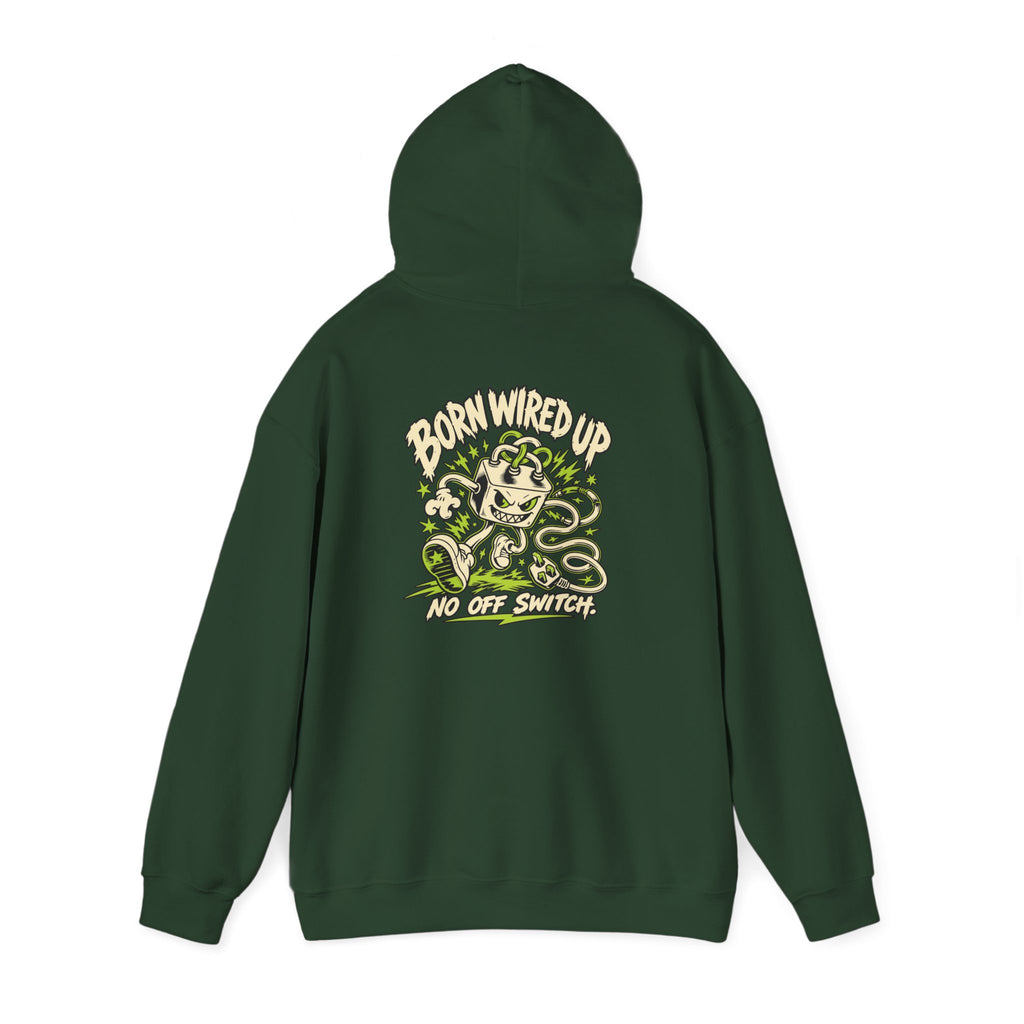 Born Wired Up Heavy Blend Hoodie | USA Edition
