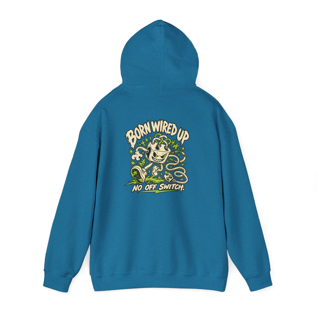 Born Wired Up Heavy Blend Hoodie | USA Edition