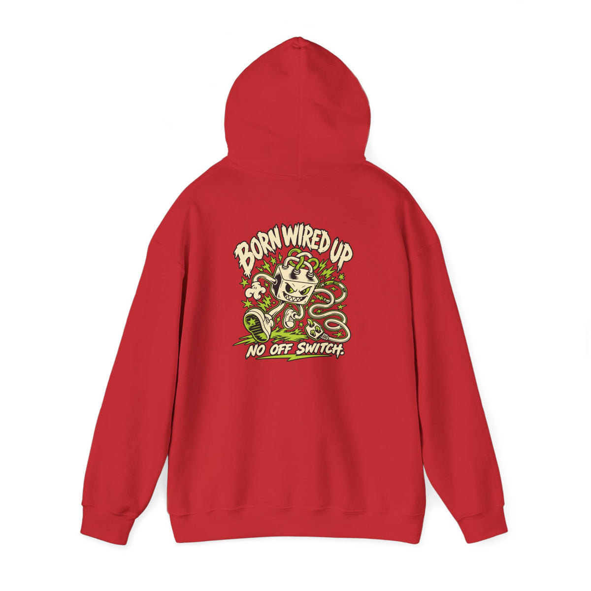 Born Wired Up Heavy Blend Hoodie | USA Edition