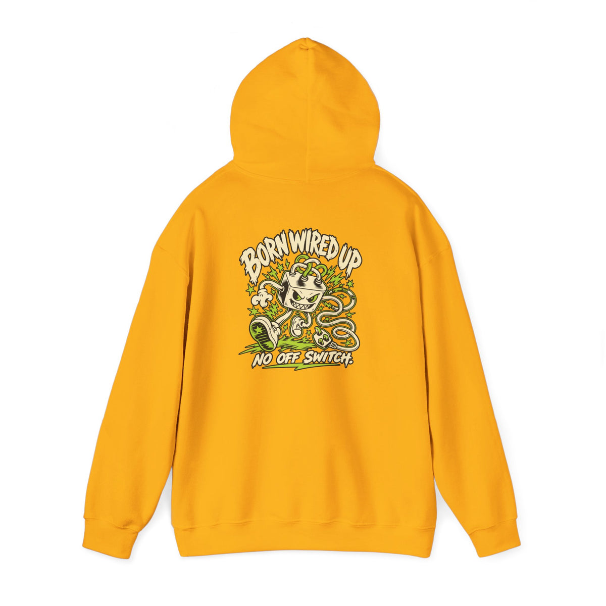 Born Wired Up Heavy Blend Hoodie | USA Edition