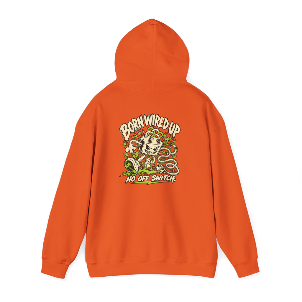 Born Wired Up Heavy Blend Hoodie | USA Edition