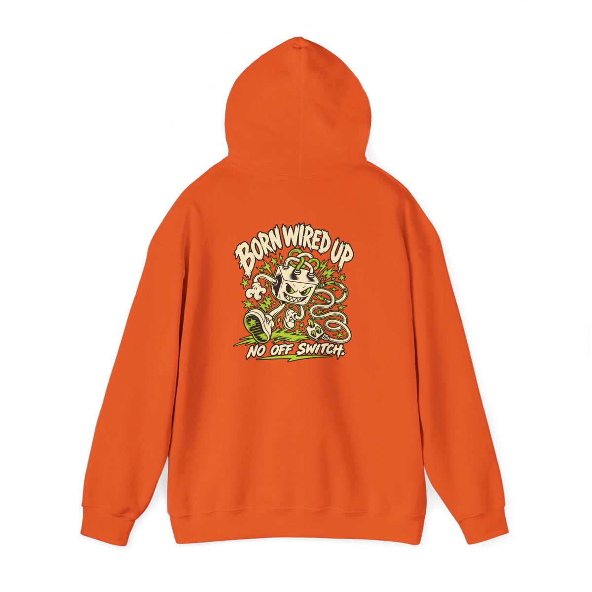 Born Wired Up Heavy Blend Hoodie | USA Edition