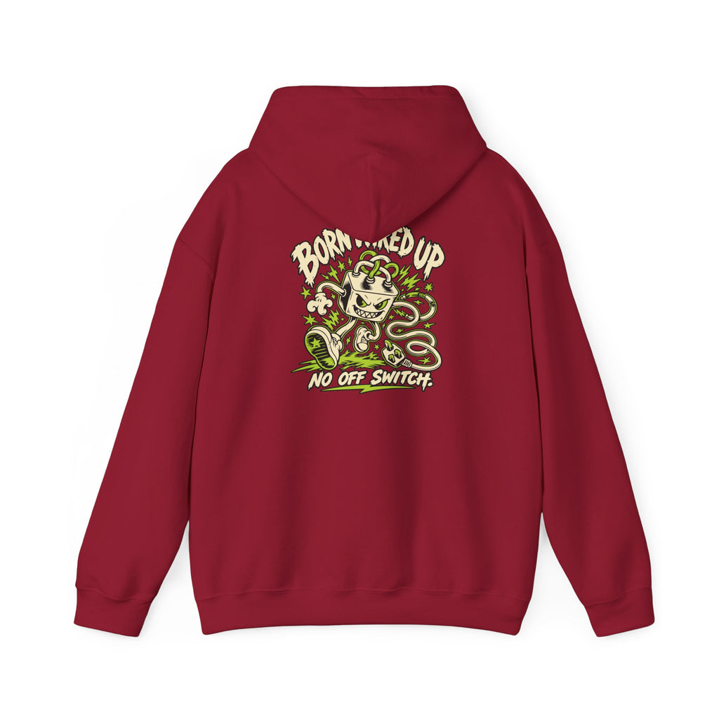 Born Wired Up Heavy Blend Hoodie | USA Edition