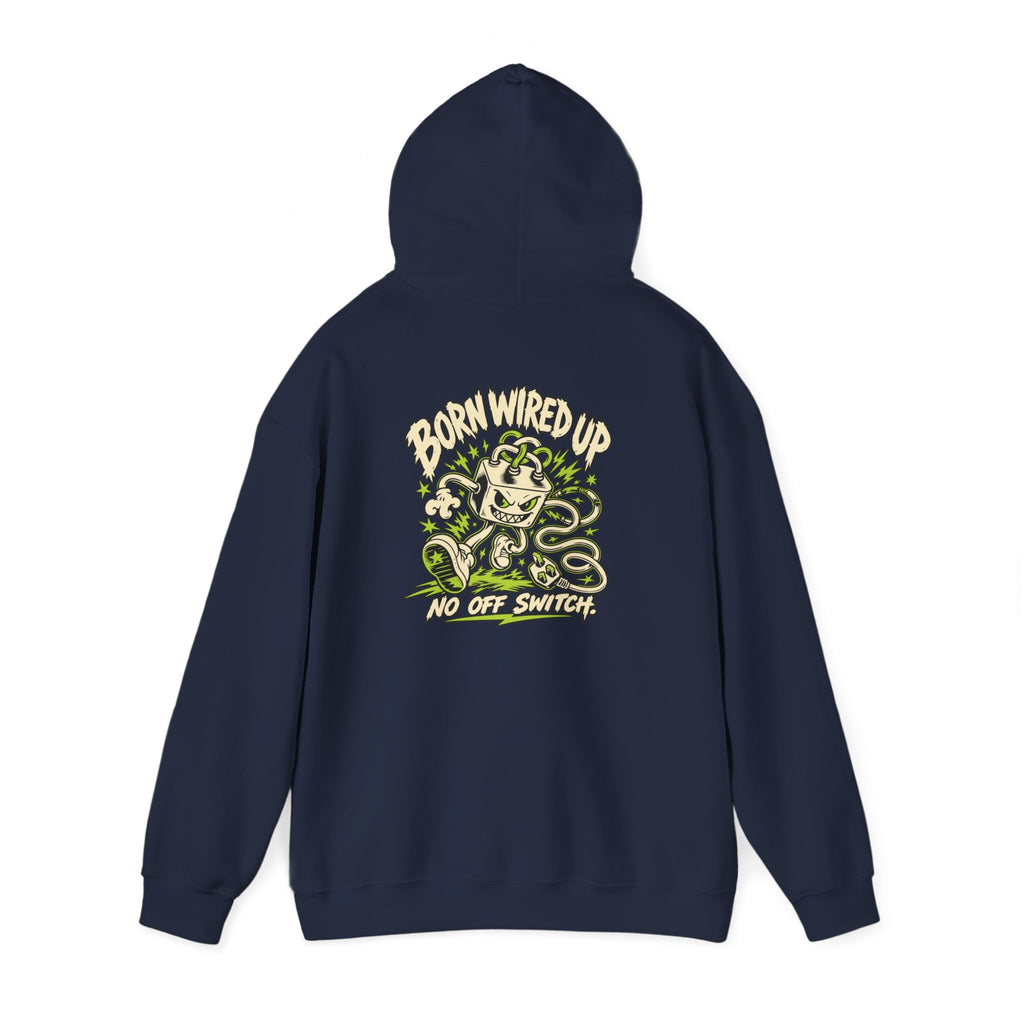 Born Wired Up Heavy Blend Hoodie | USA Edition