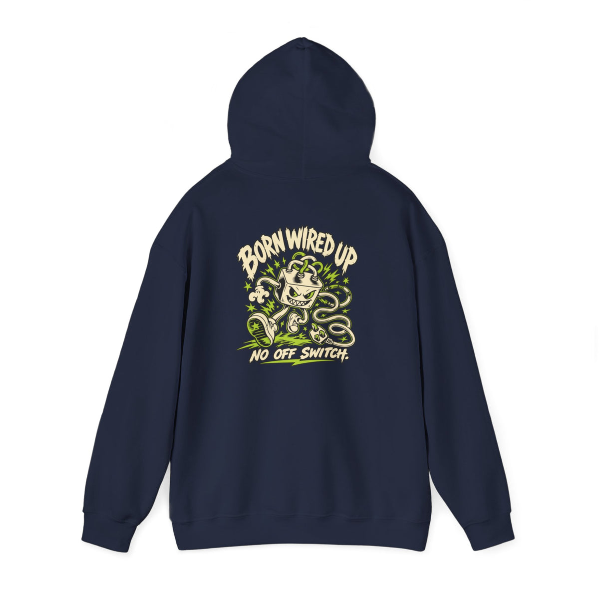 Born Wired Up Heavy Blend Hoodie | USA Edition