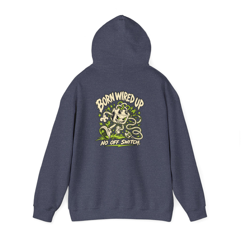 Born Wired Up Heavy Blend Hoodie | USA Edition