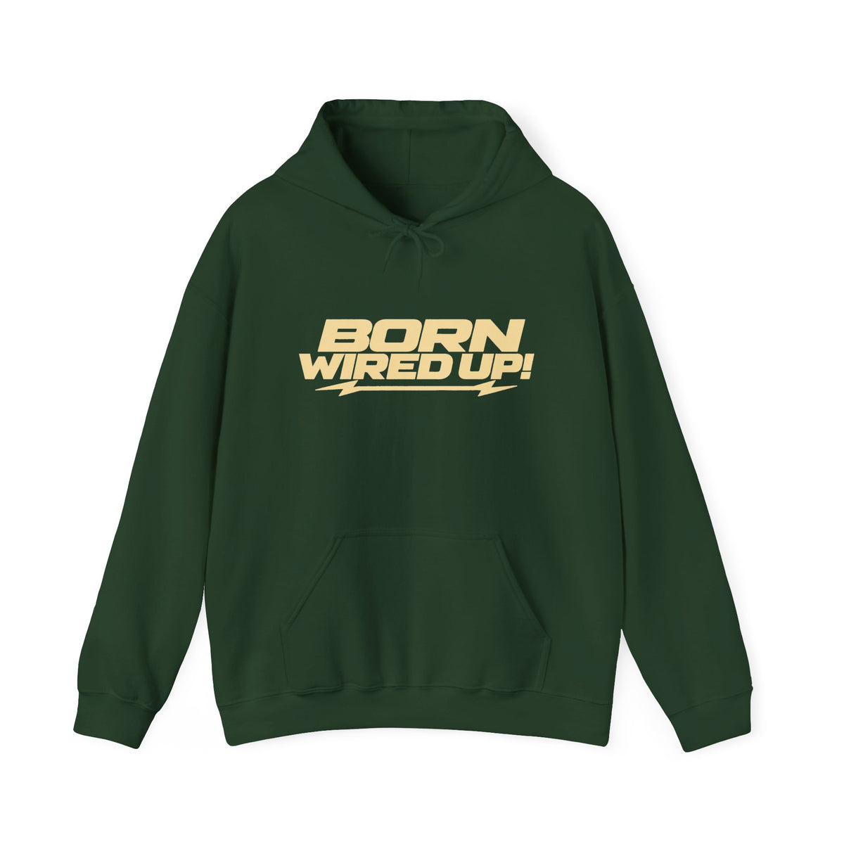 Born Wired Up Heavy Blend Hoodie | USA Edition