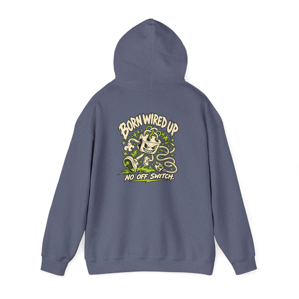 Born Wired Up Heavy Blend Hoodie | USA Edition