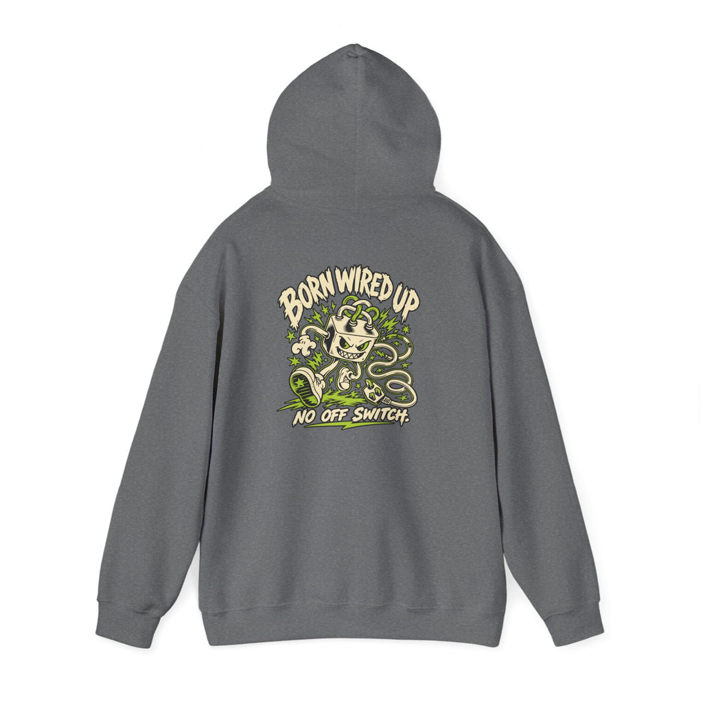 Born Wired Up Heavy Blend Hoodie | USA Edition
