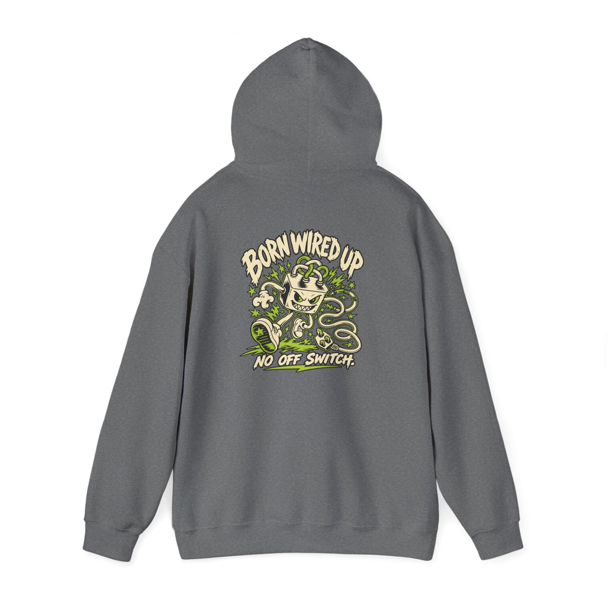 Born Wired Up Heavy Blend Hoodie | USA Edition