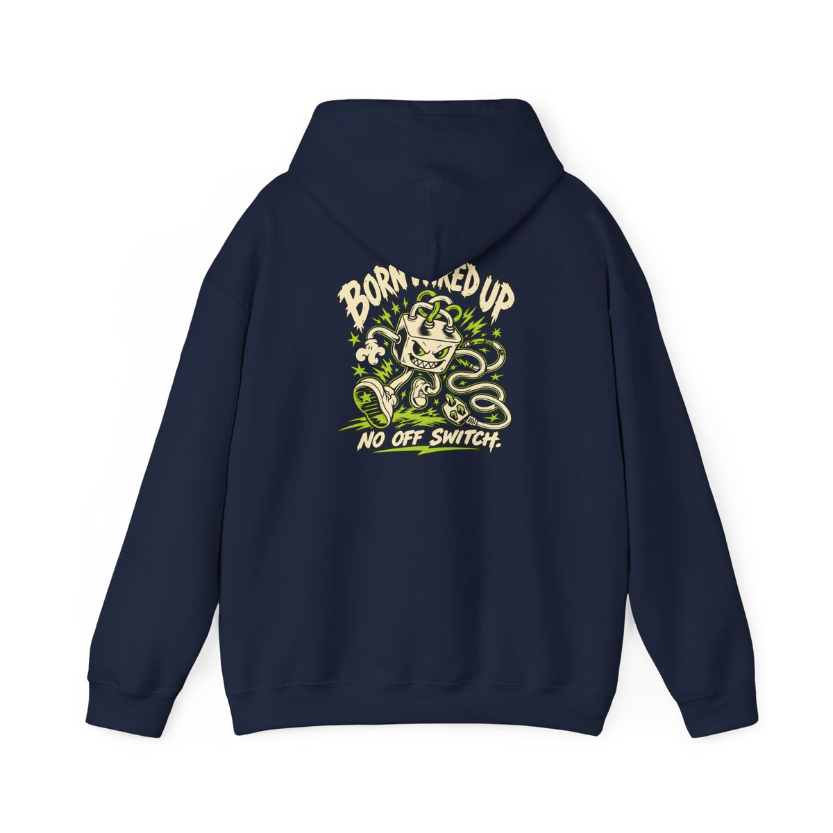 Born Wired Up Heavy Blend Hoodie | USA Edition