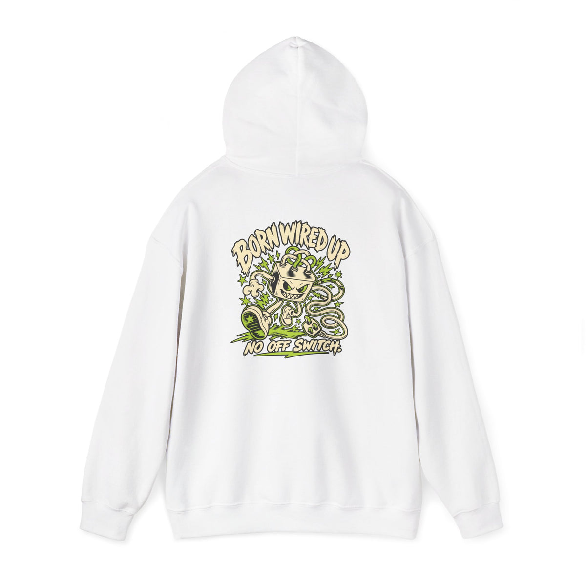 Born Wired Up Heavy Blend Hoodie | USA Edition