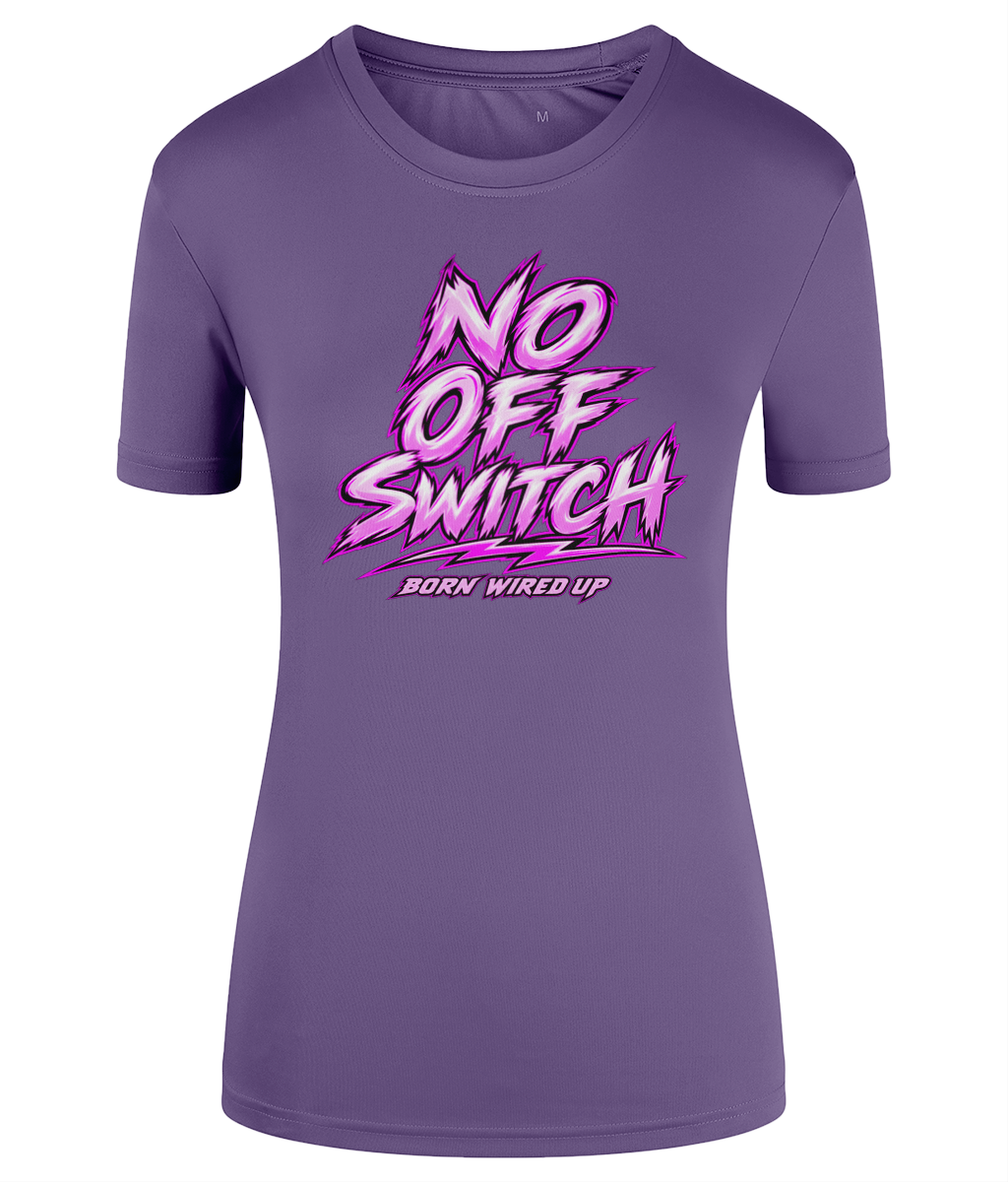 Wired Different Butterfly Women's Performance T-Shirt — front view