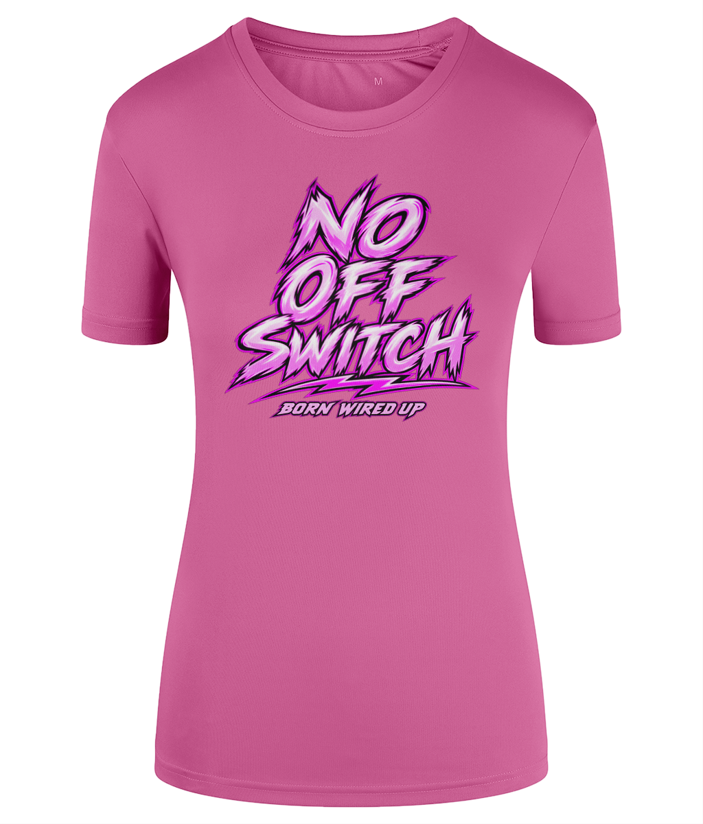 Wired Different Butterfly Women's Performance T-Shirt — front view