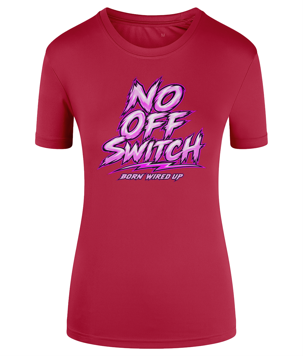 Wired Different Butterfly Women's Performance T-Shirt — front view