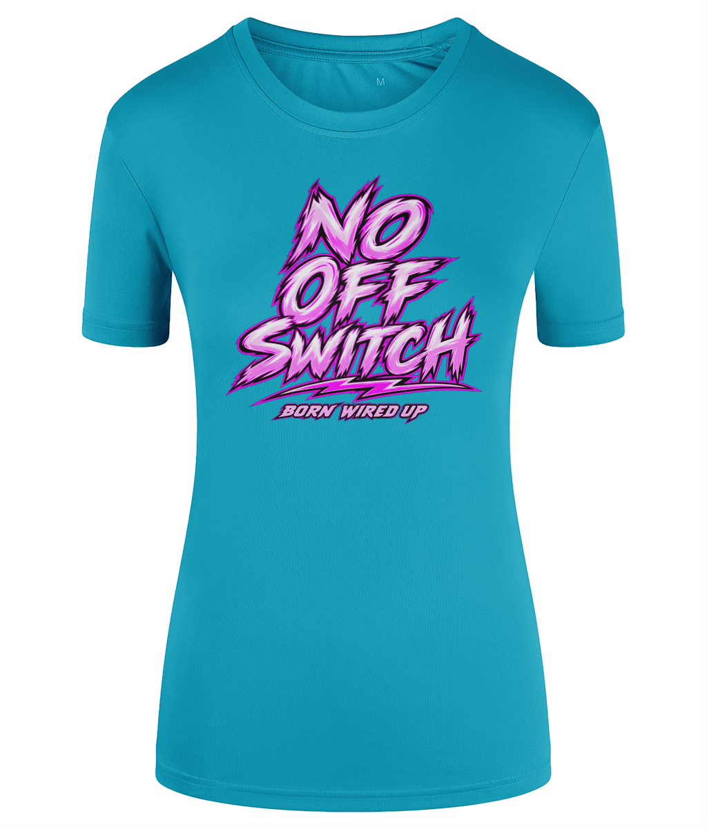 Wired Different Butterfly Women's Performance T-Shirt — front view