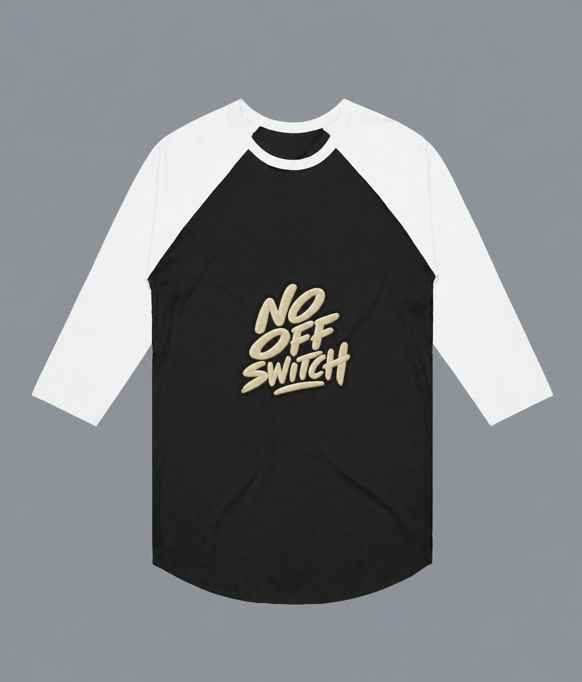 Wired Different Raglan T-Shirt | Cream Edition — front view