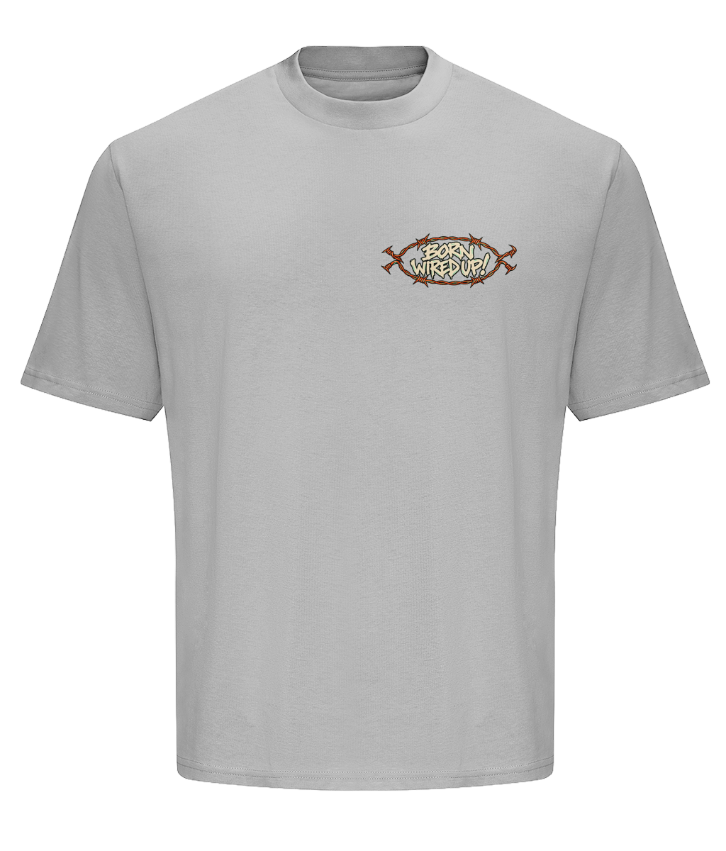 Haze 05 Heavyweight Oversized T-Shirt — front view