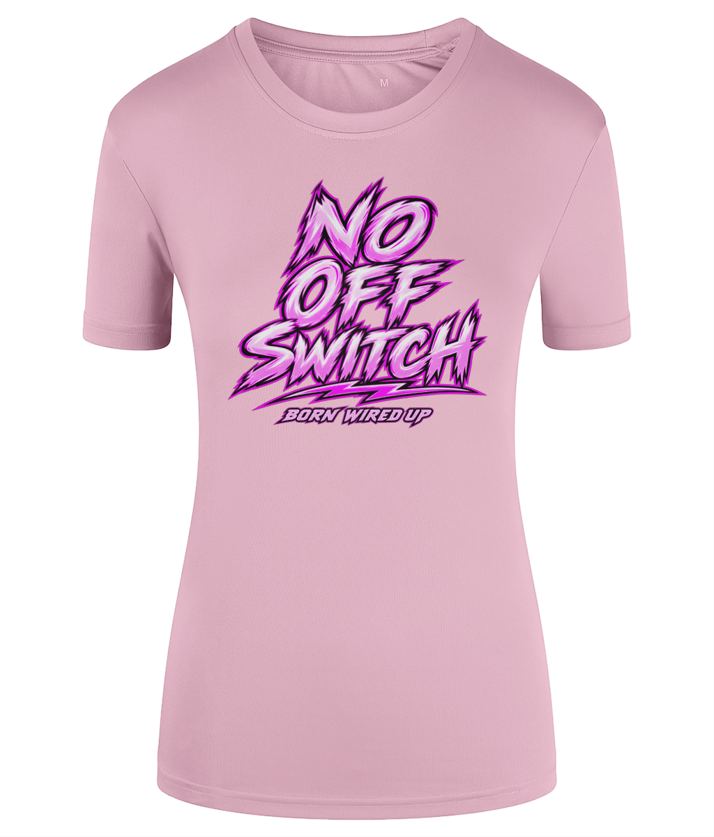 Wired Different Butterfly Women's Performance T-Shirt — front view