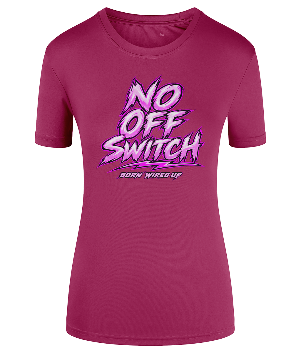 Wired Different Butterfly Women's Performance T-Shirt — front view